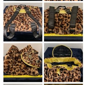 Juicy couture, leopard print backpack really good condition $25 or best offer ￼